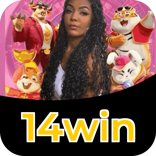 Catálogo slots 14win mostrando top jogos Gates Olympus Sweet Bonanza Fortune Tiger Big Bass volatilidade RTP